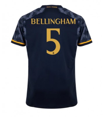 Real Madrid Jude Bellingham #5 Replica Away Stadium Shirt 2023-24 Short Sleeve